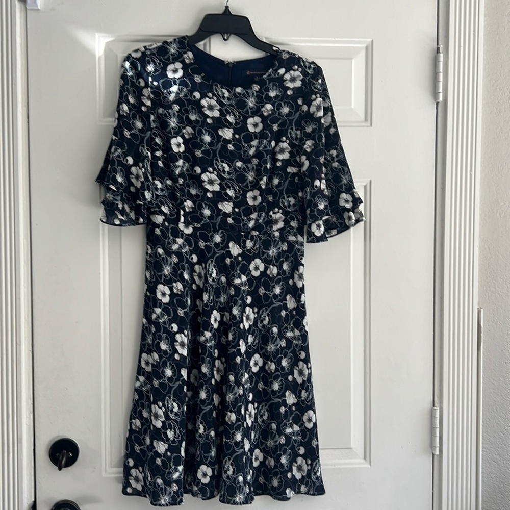 Brooks Brothers Floral Print Dress size 4